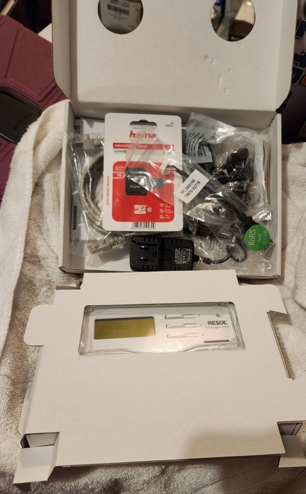 Resol Datalogger DL3 w/ Accessories