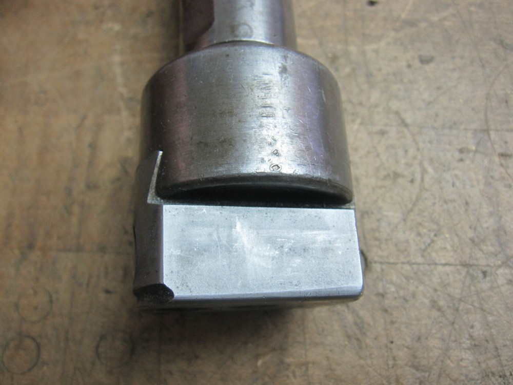 Micro adjustable boring head with 1-1/4" shank 1/2" capacity