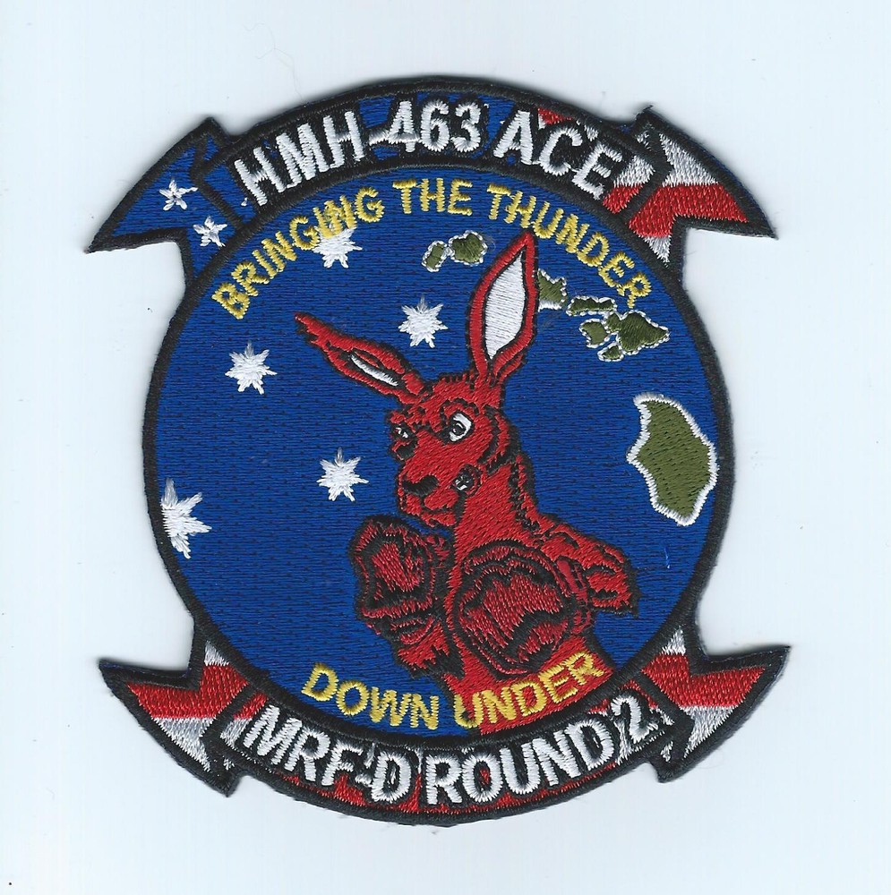 HMH-463 ACE "BRINGING THE THUNDER DOWN UNDER" !!NEW!! patch