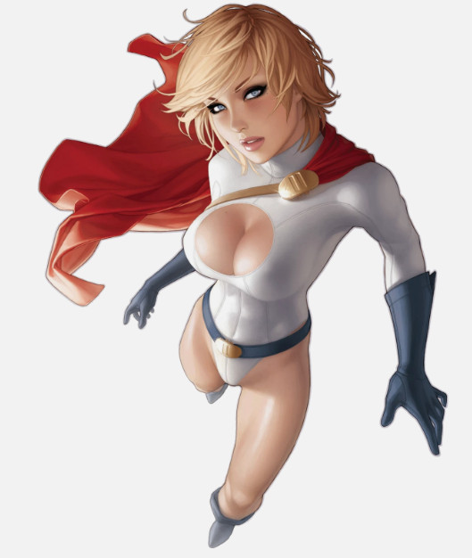 Power Girl Comics Sticker Decal XV