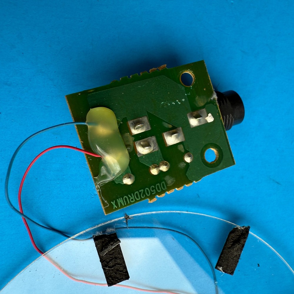 SIMMONS SD5K Electronic Drum Single Zone Tom Pad Output Socket & Pickup Sensor