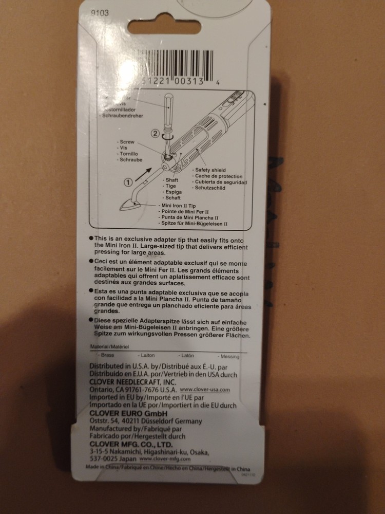 Clover 9103 Mini Iron II Large Tip