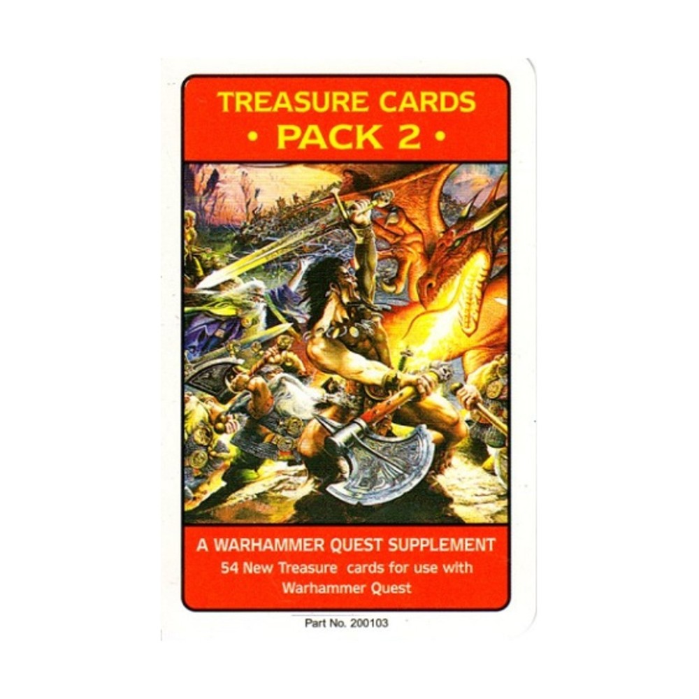 GW Warhammer Quest Treasure Pack #2 Pack EX