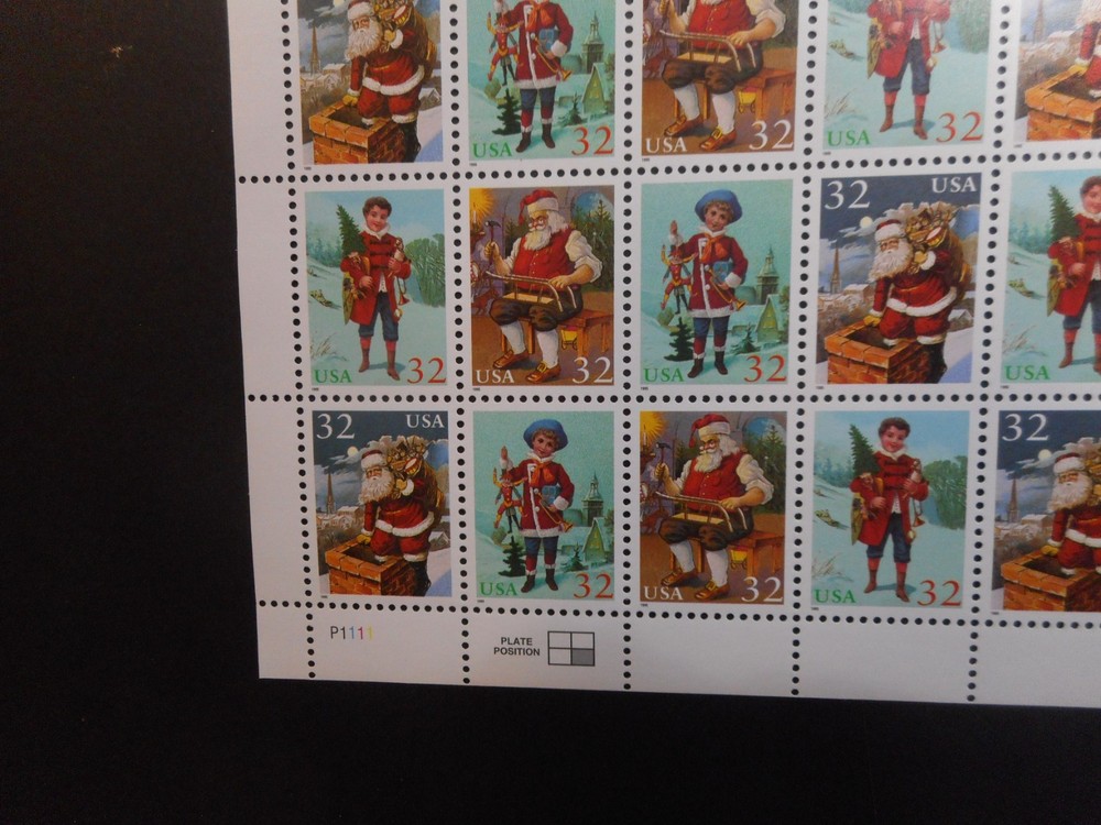Scott 3004-07, 32 cent, Holidau Celebration, Sheet