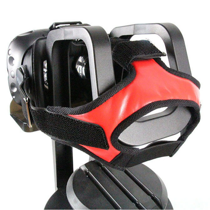 VR Replacement Leather Breathable Head Strap Headband for HTC VIVE Washable