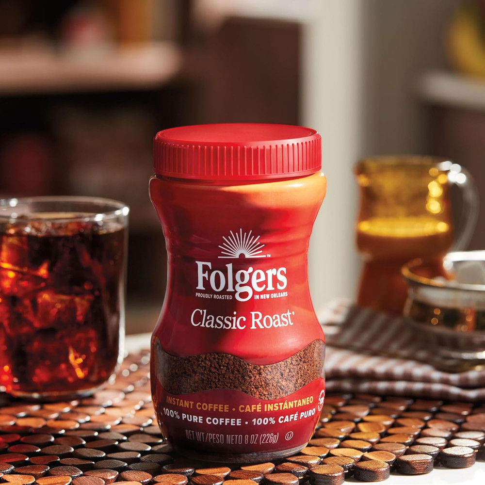 Classic Roast Instant Coffee, 8 Ounces