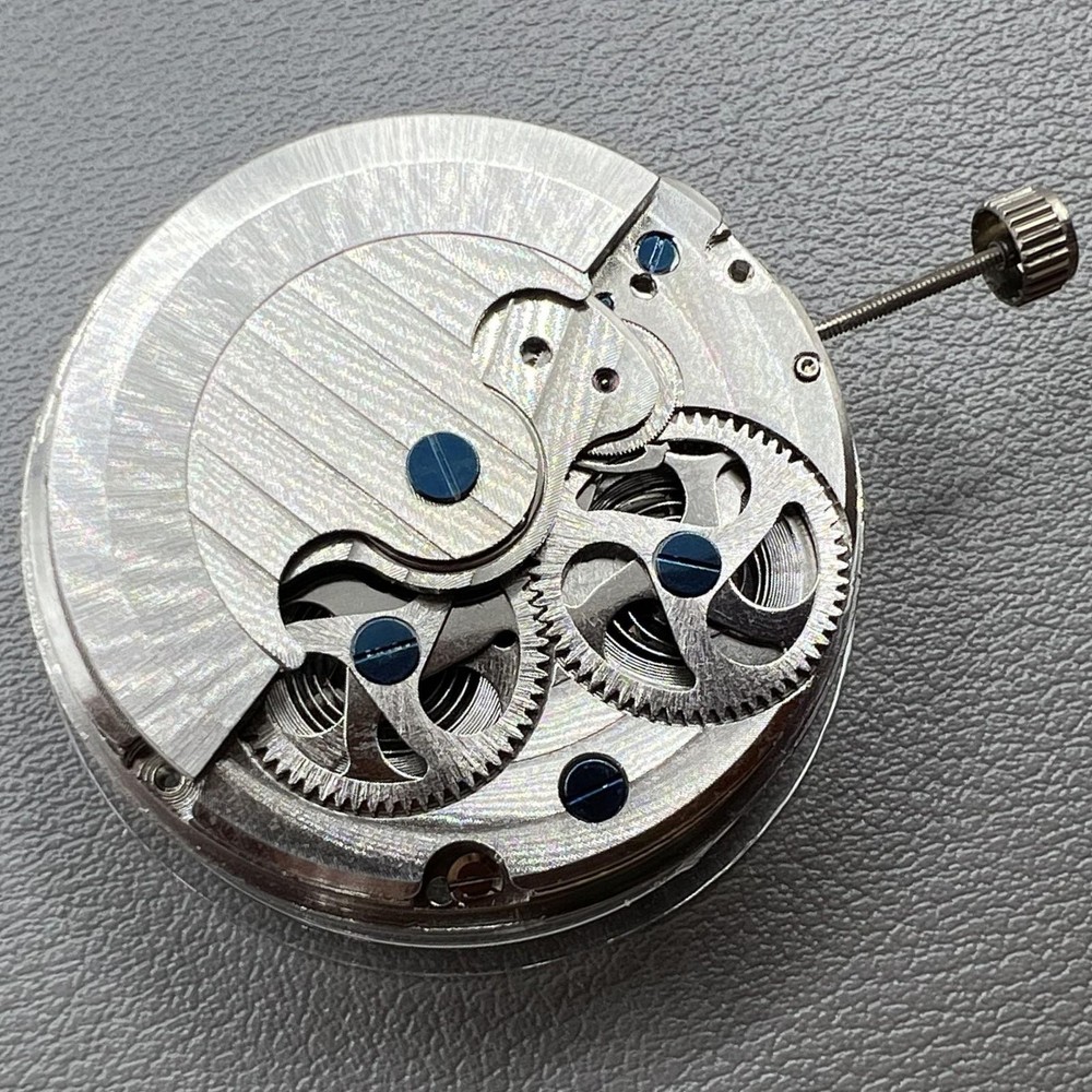 Hangzhou Mechanical Automatic Movement with Hollow Double Spring Winding