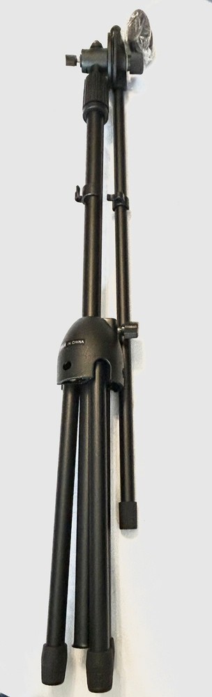 MICROPHONE STAND Tripod Floor Stand Adjustable Full Assembled RANDY JACKSON NOS