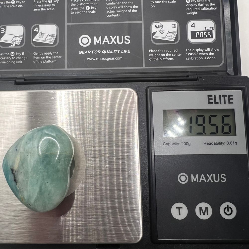 Amazonite Heart Carving (5)