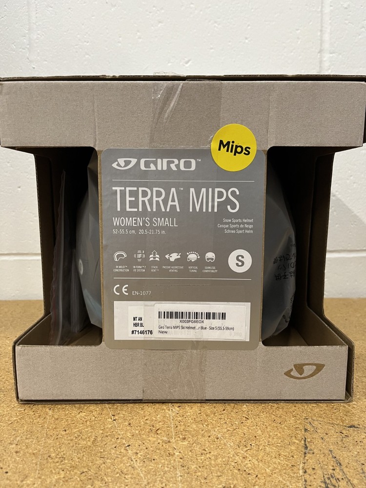 GIRO TERRA MIPS MATTE ANO HARBOR BLUE S