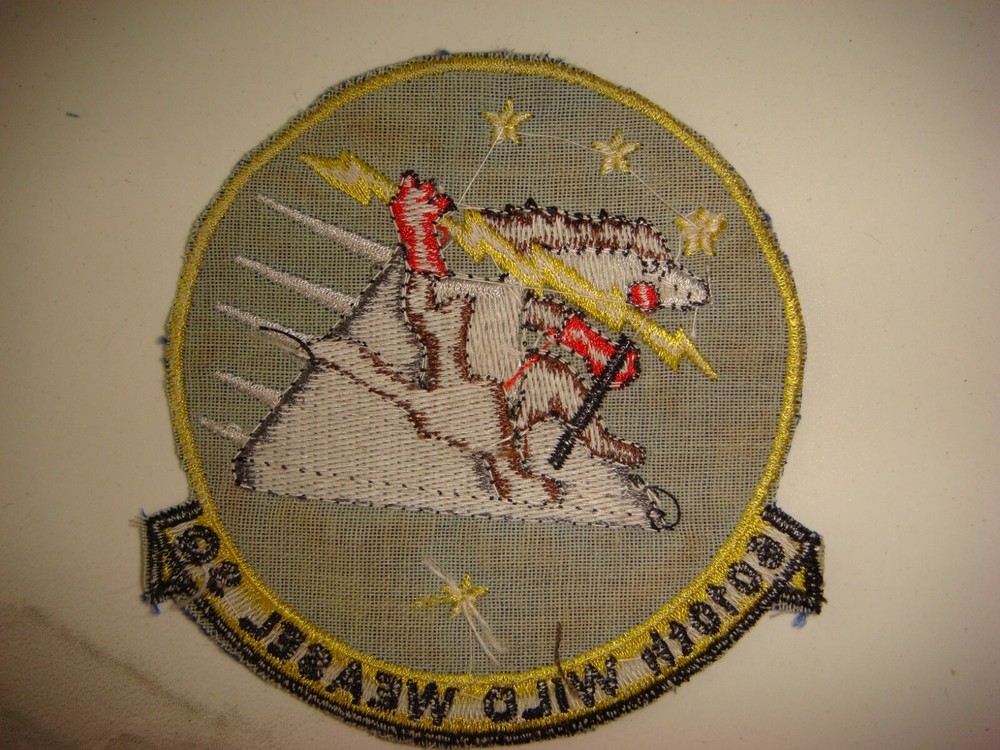 USAF 6010th WILD WEASEL SQUADRON, VIETNAM WAR PATCH