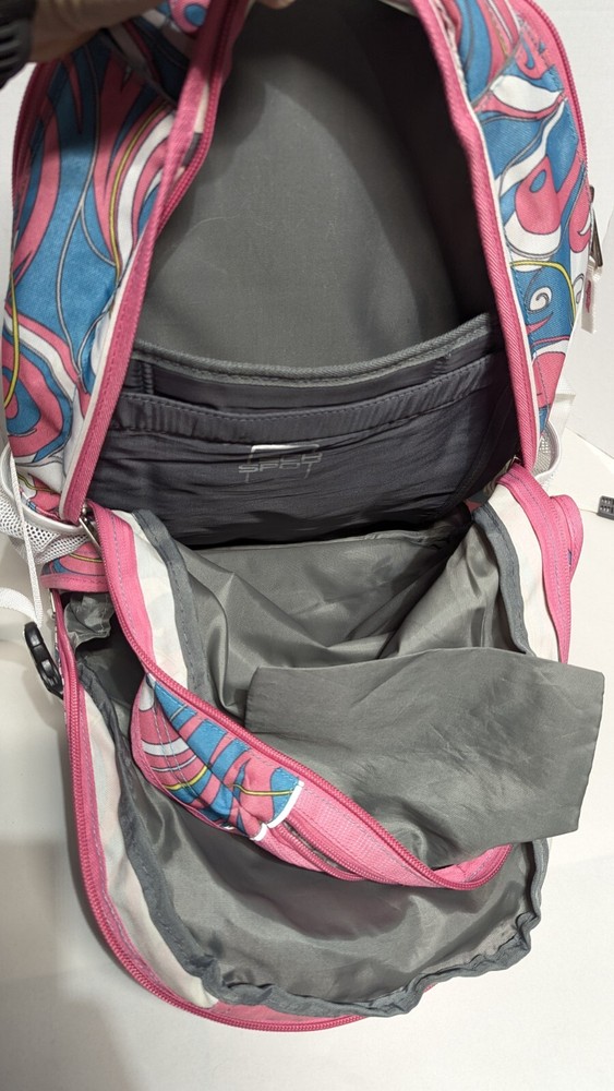 High Sierra Backpack Padded Pink Multi-colors