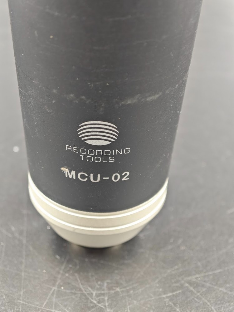 Recording MCU-02 USB Studio Condenser Microphone Black Used Working