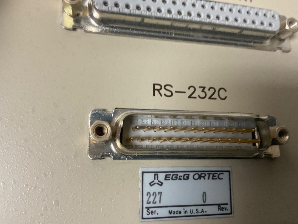 EG&G ORTEC Turbo-MCS model 914 TURBO-MCS Multichannel Analyzer Inputs Outputs