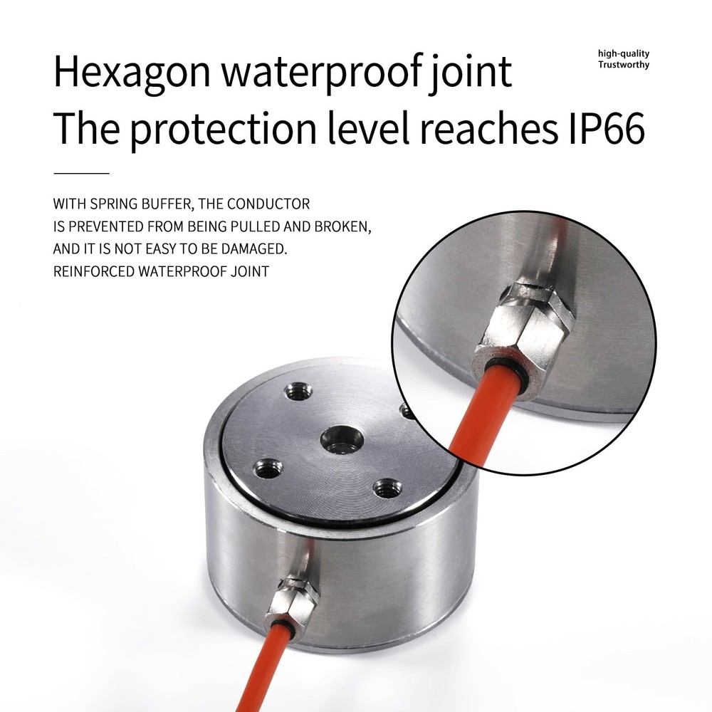 Micro Load Cell Sensor,Bellows Type Test Compression Force Weight Pressure Se...