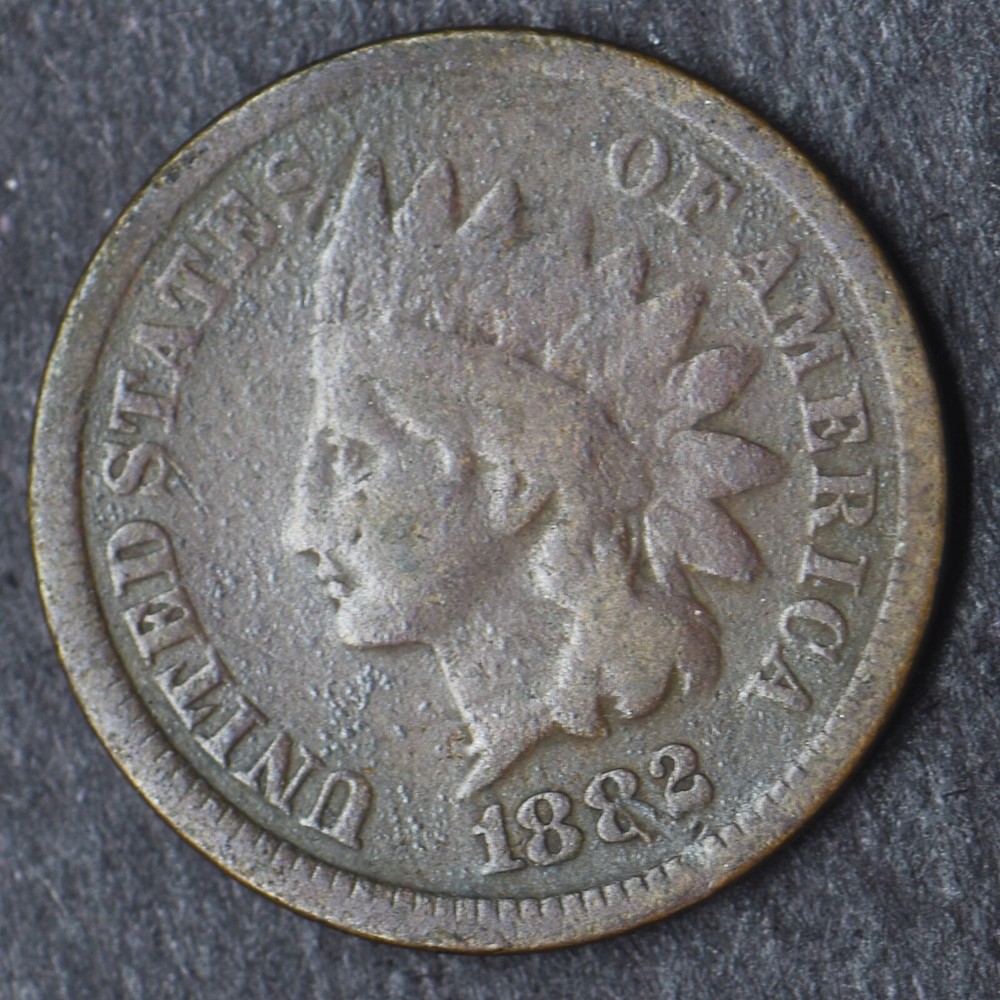 1882 Indian Head Cent 1C- COINGIANTS -