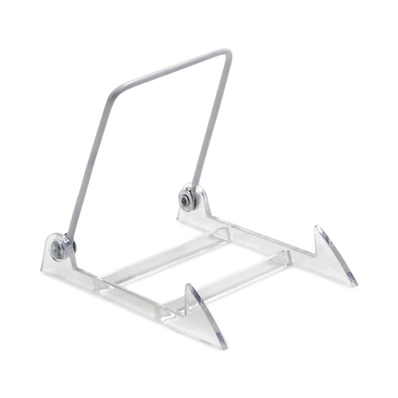 (1 ) Acrylic Adjustable DISPLAY STAND MEDIUM BLACK Plate Bowl Tile Book