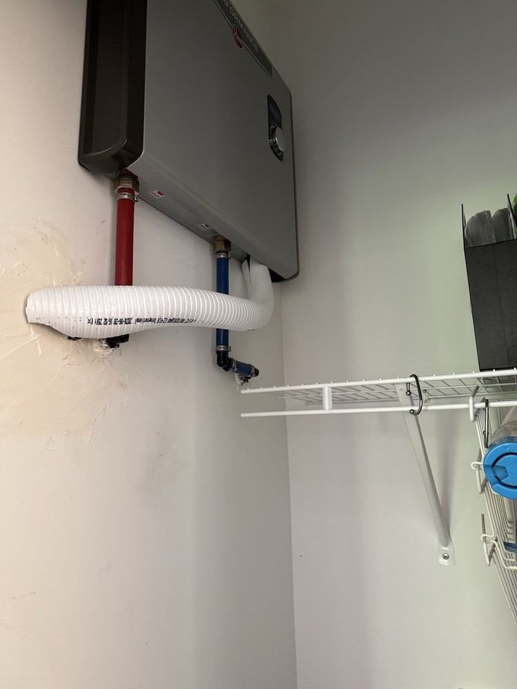 Rheem Performance Tankless Electric Water Heater RETEX Series Digital Display