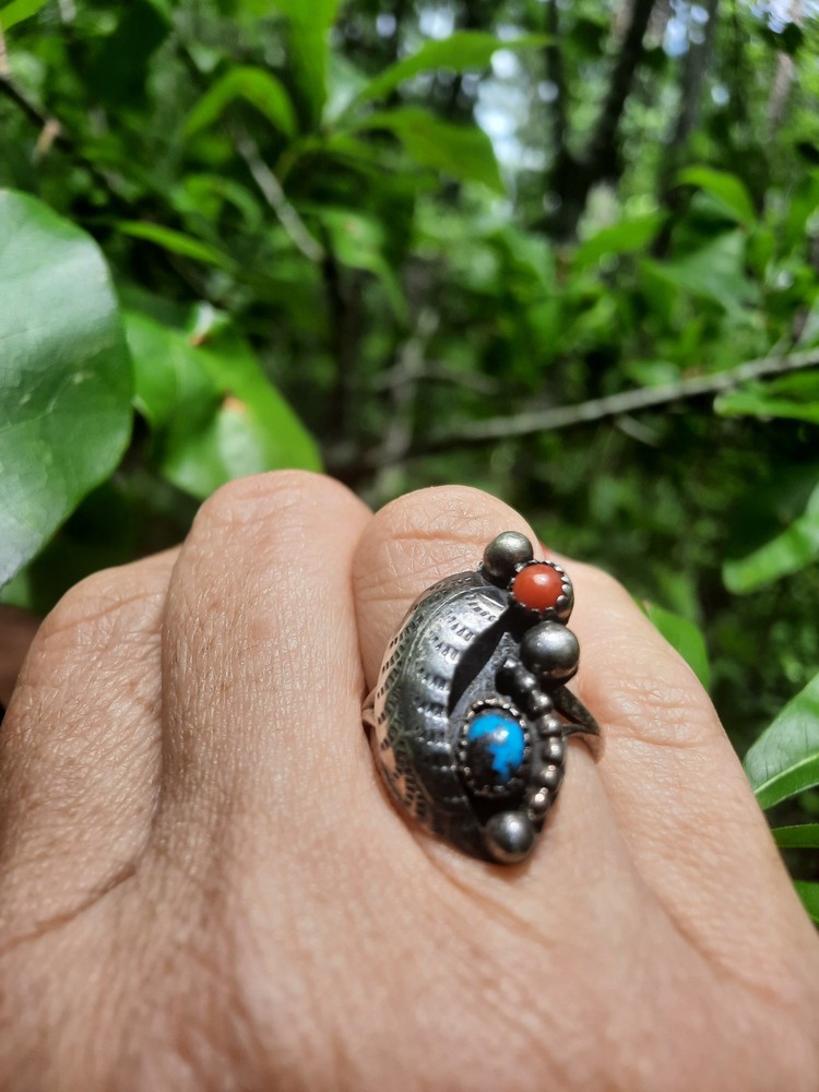Bisbee Turquoise  Ring 9.5