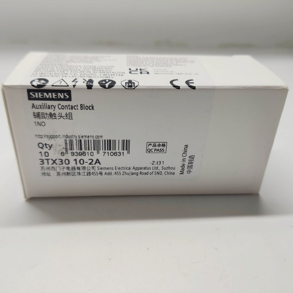 10PCS/box For Contactor Block 3TX3010-2A 1NO