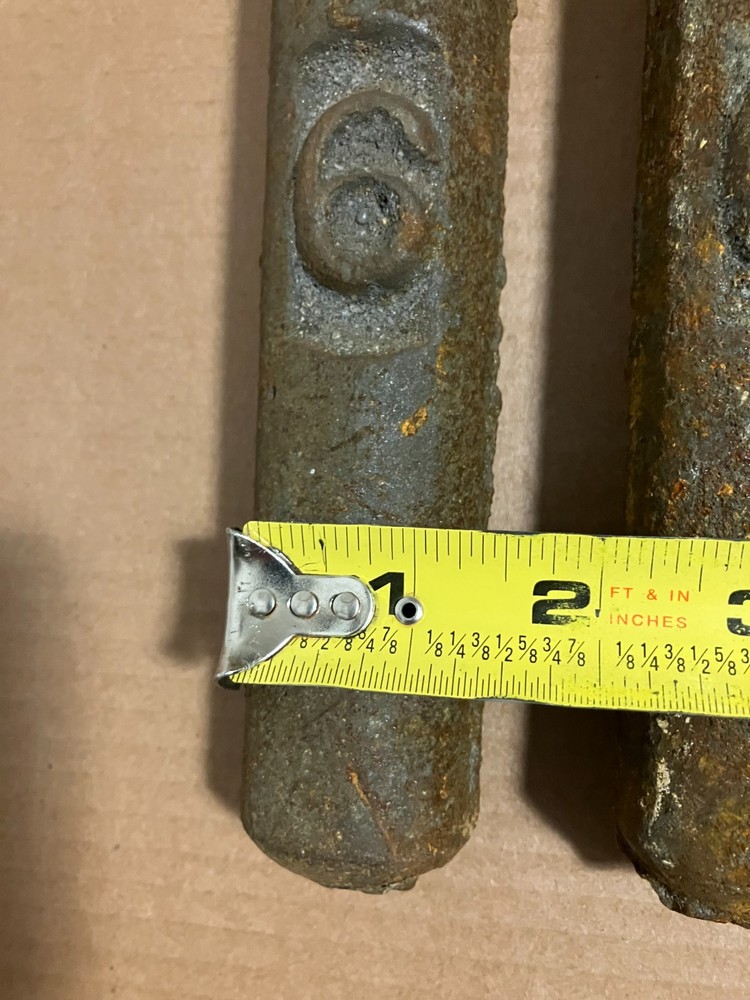 6 Pound Cast Iron Window Weights 4 Total