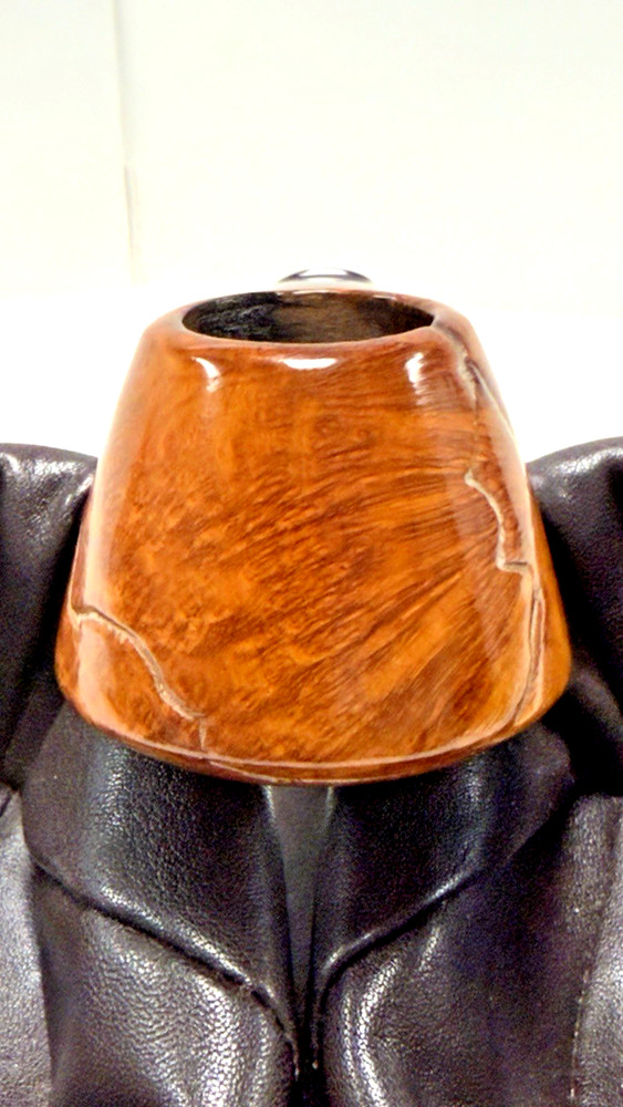 BARCLAY REX Smooth & Lightly Rusticated VOLCANO w Ebonite Saddle Stem ISRAEL