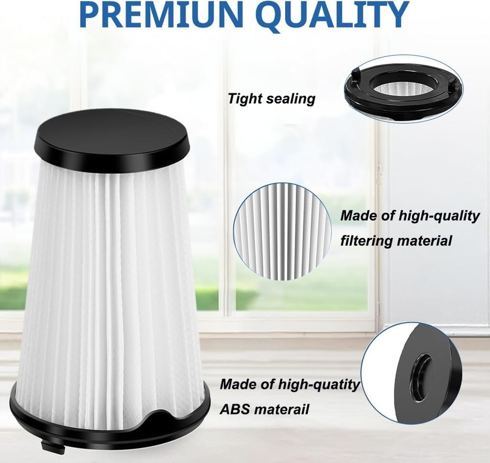 6 Pack VAF 1 Vacuums Replacement Filter Compatible with Electrolux Ergorapido