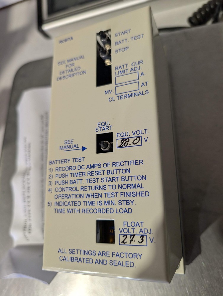 Hayley Rectifier Control Unit - RCBTA24 REV DF