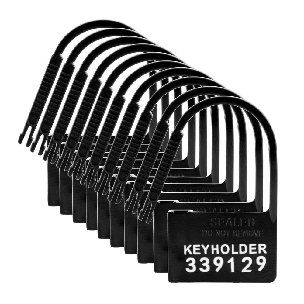 Keyholder 10 Pack Numbered Plastic Chastity Locks BDSM Bondage Gear