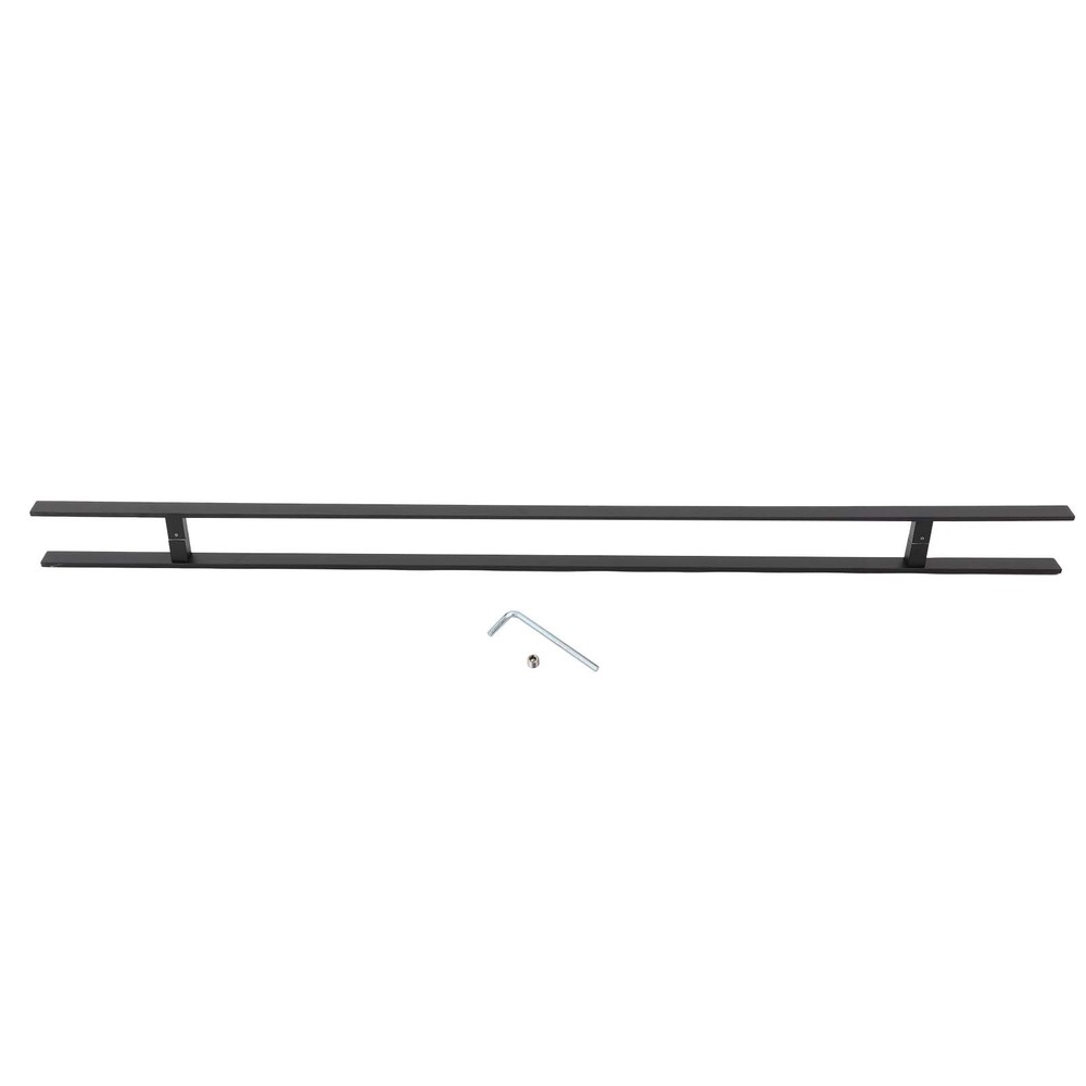 Push Pull Door Handle H-shaped Door Pull Handle Double Sided Stainless Steel