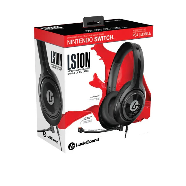 LucidSound LS10N Wired Stereo Gaming Headset - Playstation, Xbox, PC, Switch