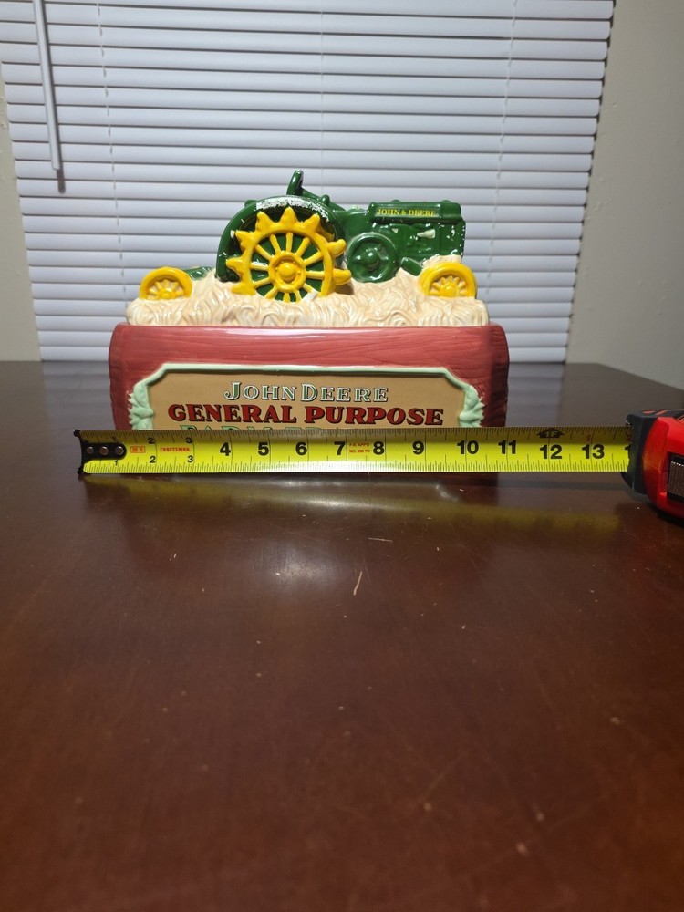 Vintage John Deere Ceramic Model D Cookie Jar