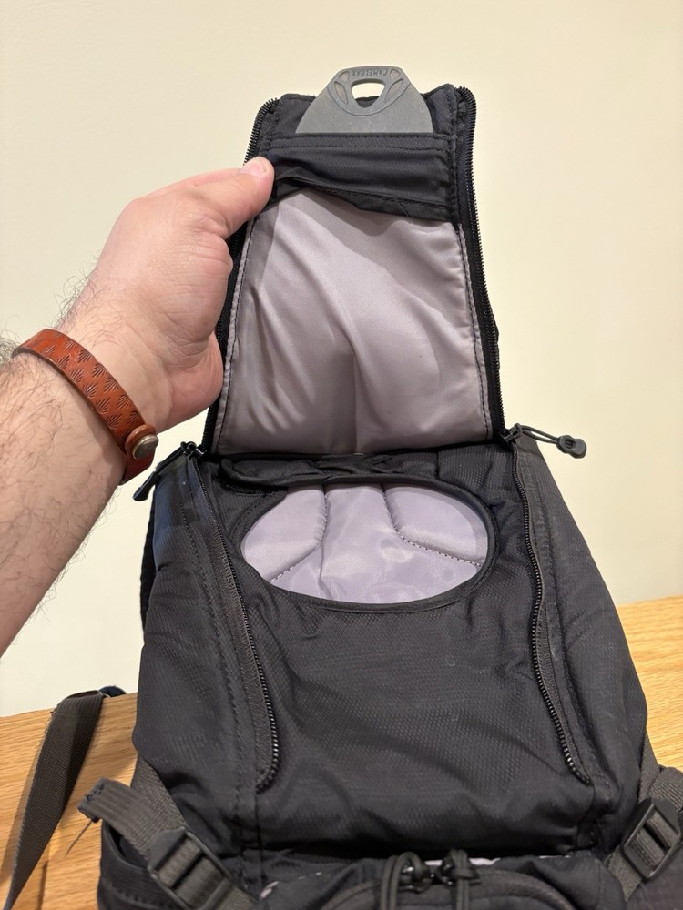 Camelbak Lobo Hydration Pack Grey Black Backpack Hiking Outdoors- No Bladder