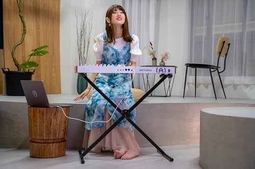 Arturia KeyLab 61 mk3 Professional MIDI Controller and Software (White)