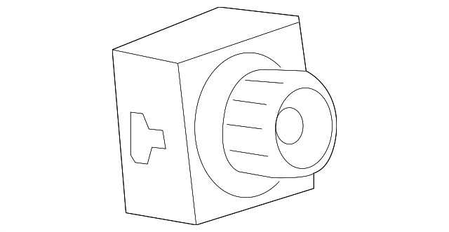 Genuine GM Black Trailer Brake Control Switch Assembly 84108373