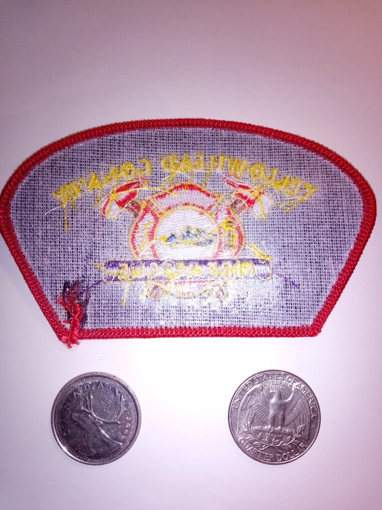 Yellowhead County Fire Rescue Patch Badge Crest