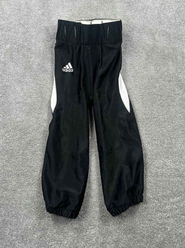 Adidas Football Varsity Pants Size 2XS Black White P55700 Practice