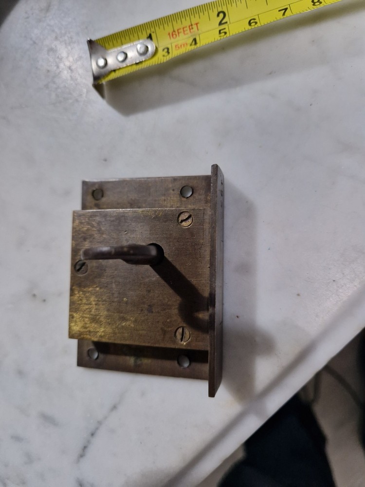 Vintage Working Lock With Key
