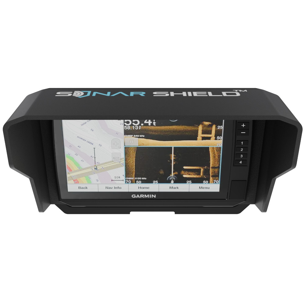 Garmin Echomap UHD2 93SV Visor by Sonar Shield