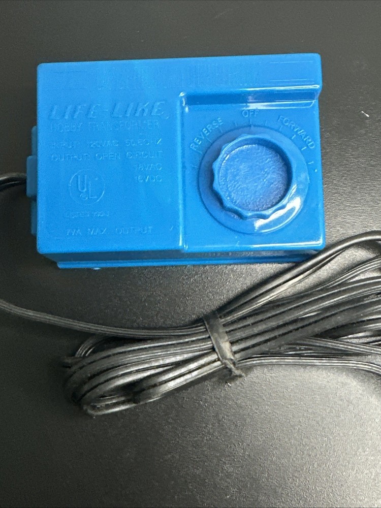 Life Like Trains Ho Scale Model Train Controller Power Pack Transformer 390-J