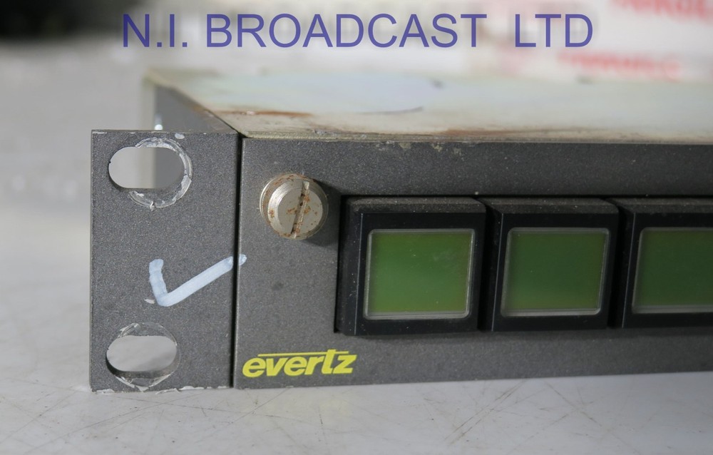 Evertz cp1000e ethernet router control matrix panel