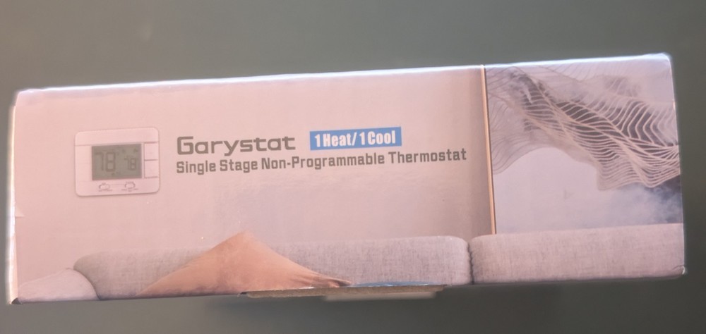 NEW GARYSTAT G711 Single Stage Non-Programmable Thermostat