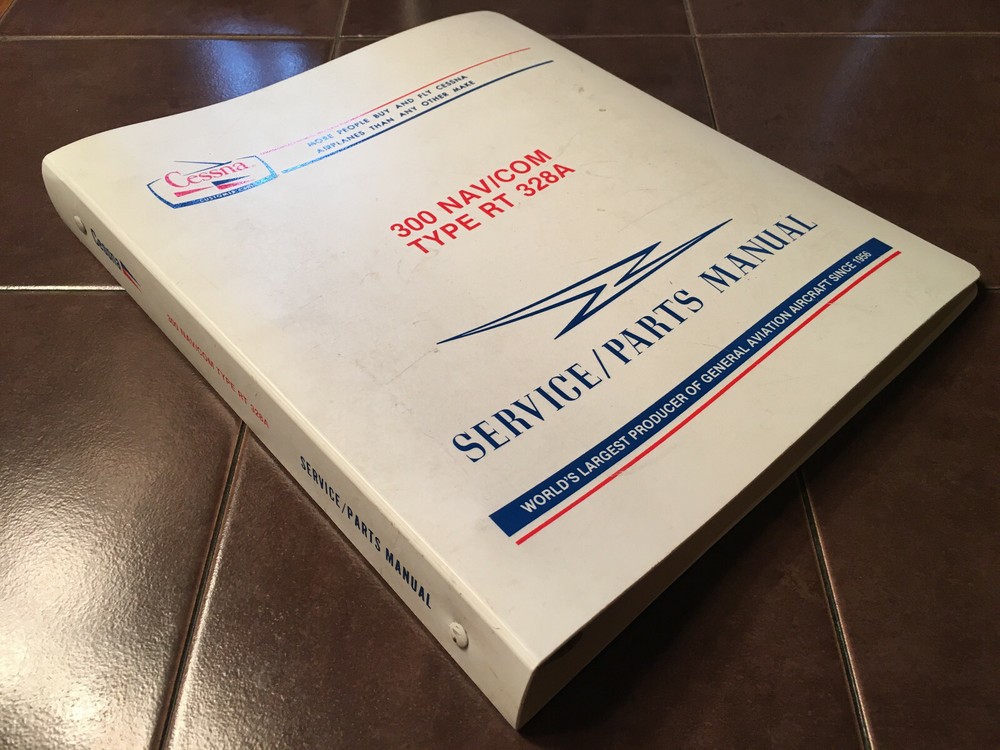 ARC RT-328A Nav-Com Install, Service & Parts Manual