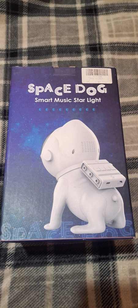 Space Dog Smart Music Star Light (Black)
