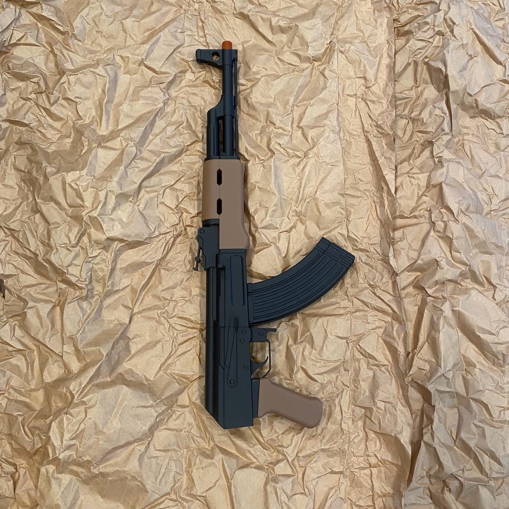 Ak-47 Stockless Prop Gun *custom* 1:1 Scale 3d Printed