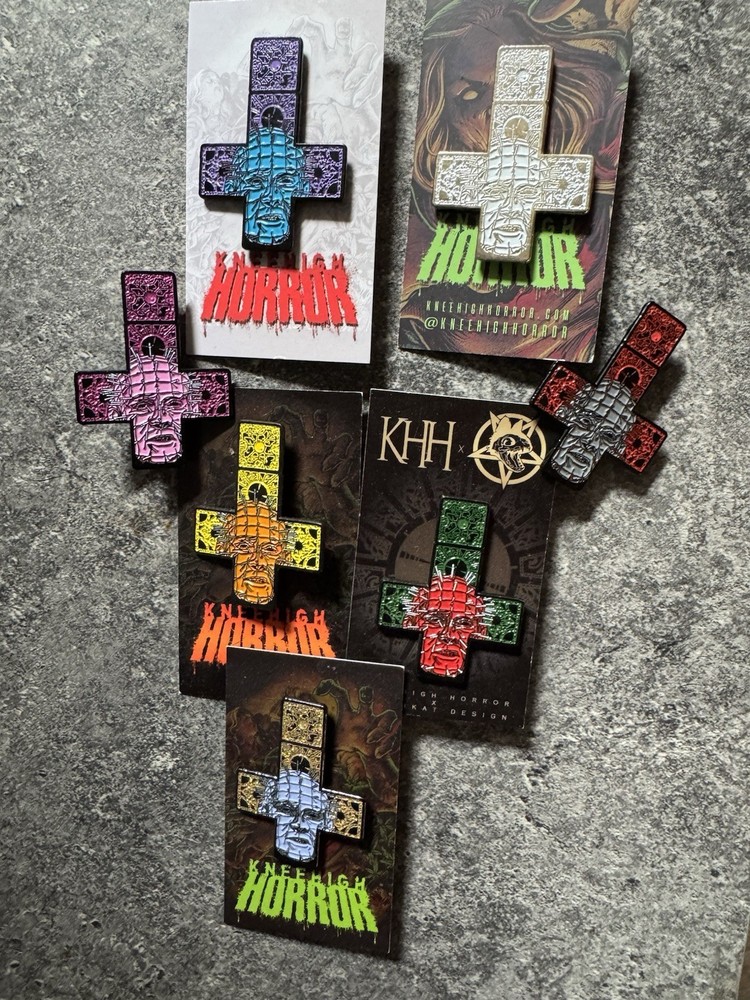 Hellraiser Horror Enamel Pin