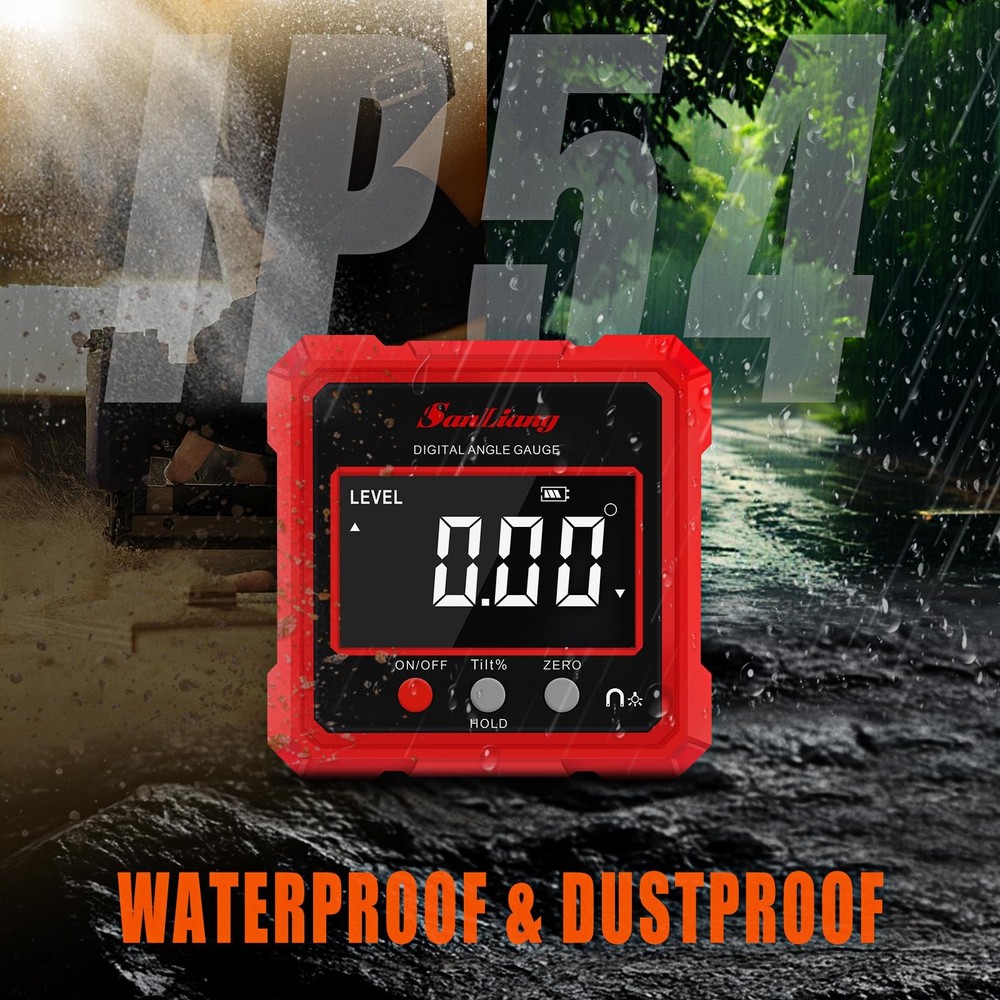 Digital Angle Finder Tool with Electronic Laser，Rechargeable Digital Angle Ga...