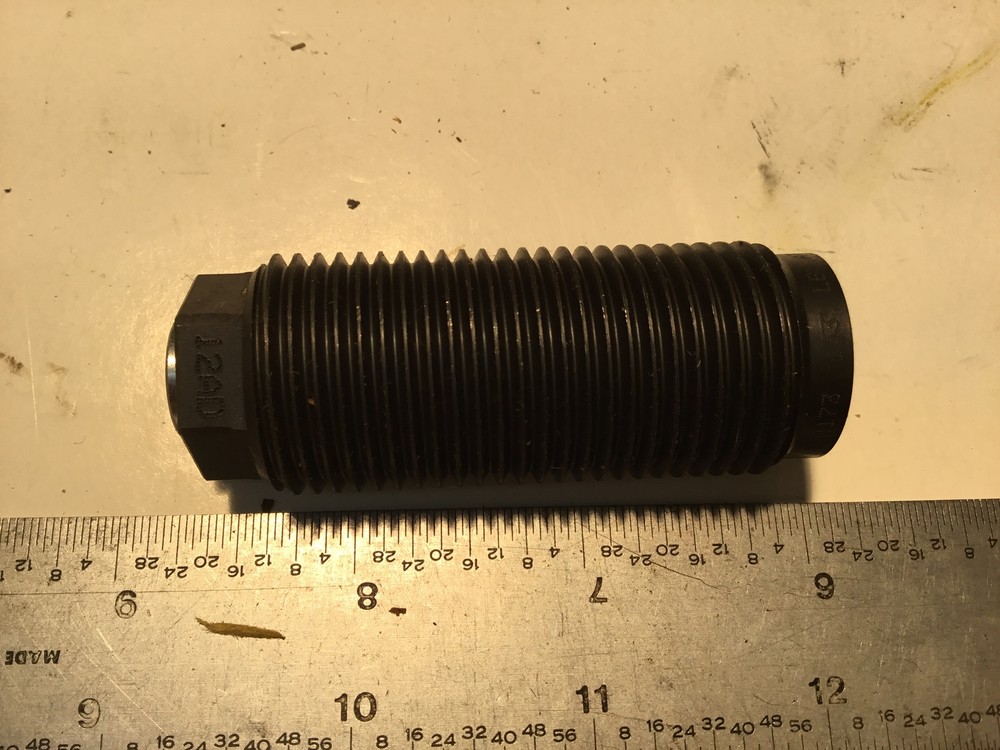 Threaded Hydraulic Cylinder Work Support 100173 5000PSI Looks new (108)