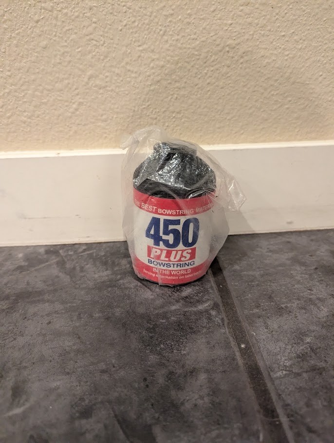 BCY 450Plus Bowstring Material Black 1/4 lb.