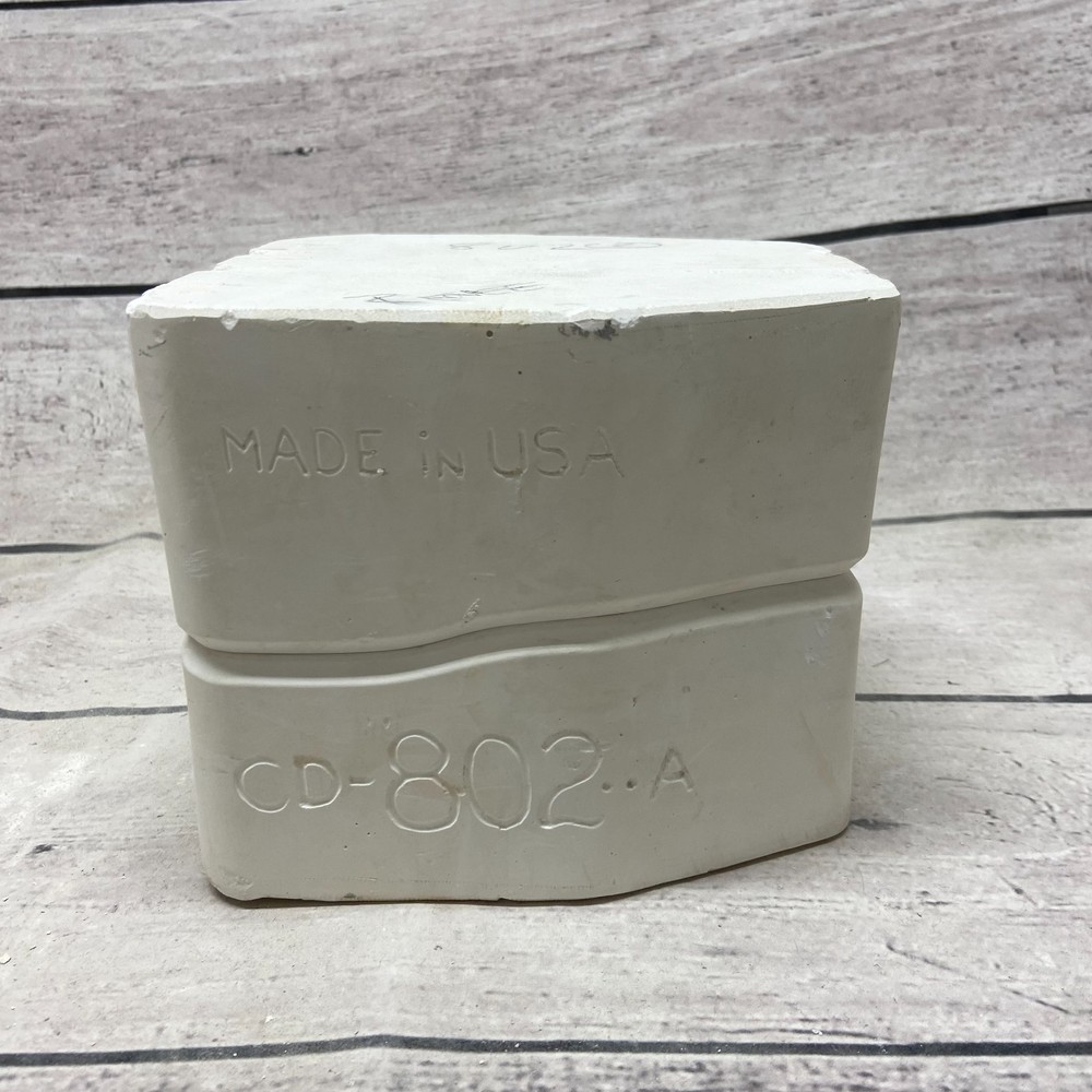 2004 Cardinal Designs Ceramic Casting Mold Chef Kitchen Jar #CD-802